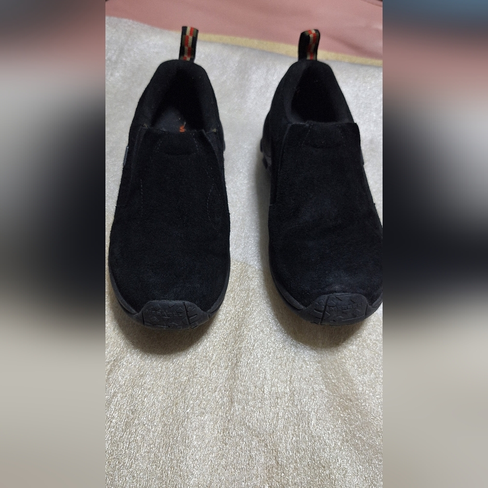 Merrell Jungle Moc Mens Slip On Black Size 7.5 Woman